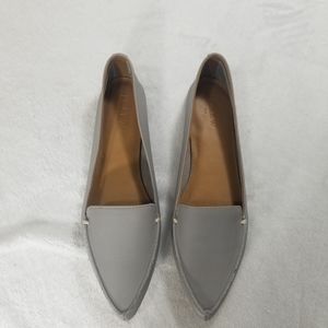 J. Crew Womens 8 Edie Leather Pointed Toe Loafers